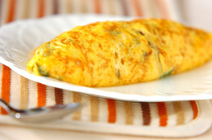 バジルオムレツ