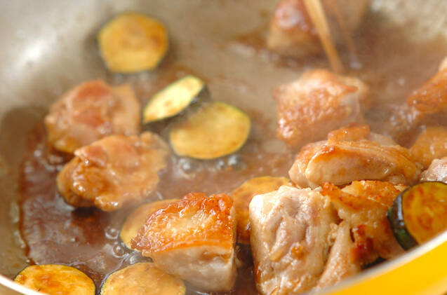 鶏肉の照り焼き梅風味の作り方の手順4