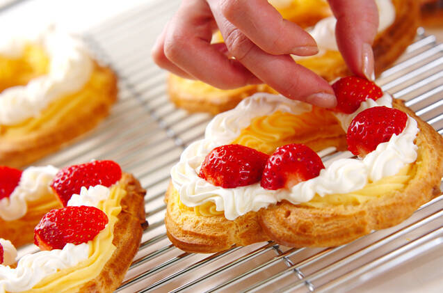 フルーツのリングシューの作り方の手順12