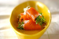 サーモンのチーズ巻き