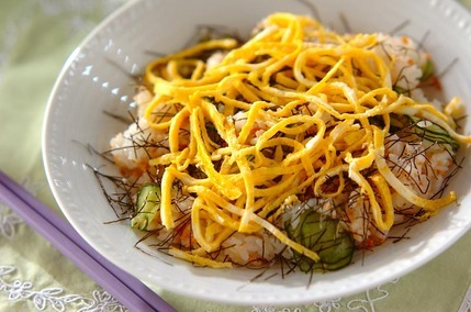 鮭のちらし寿司