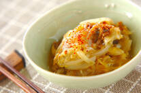 アサリの簡単卵とじ