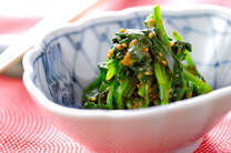 ほうれん草のゴマ和え