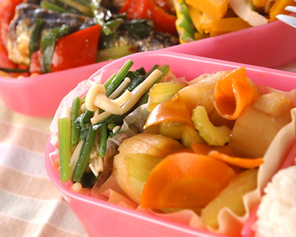 ほうれん草のピリ辛