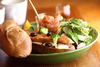 オープンサンドプレート