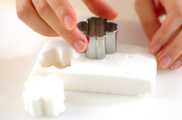 ハンペンのバター焼きの作り方の手順1