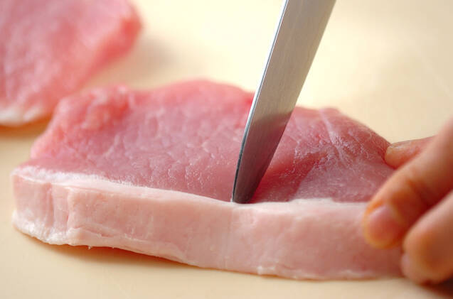 トンカツの作り方の手順1