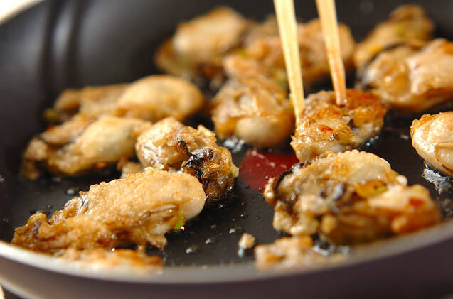 カキの香味揚げ焼きの作り方の手順6