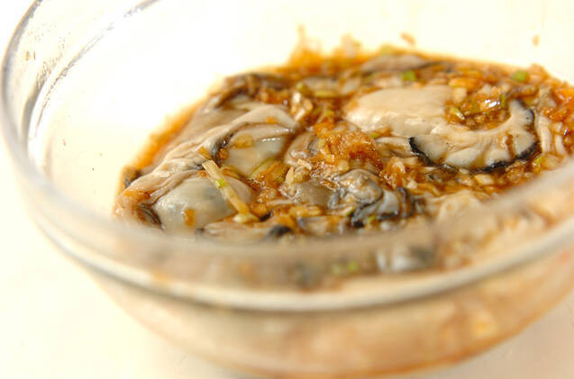 カキの香味揚げ焼きの作り方の手順5