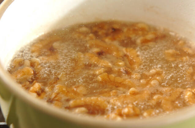 カリッとクルミの作り方の手順1