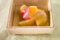 サツマイモのリンゴ煮