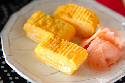 基本のだし巻き卵