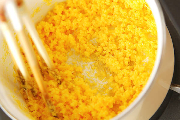 鶏そぼろ丼の作り方の手順4