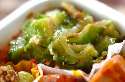 ゴーヤの梅肉和え