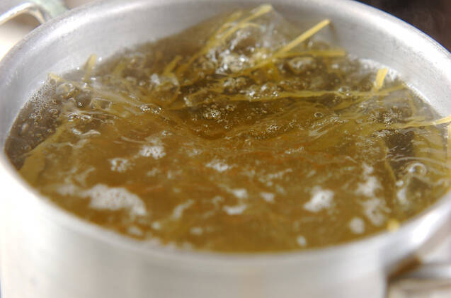 オイルサーディンのパスタの作り方の手順4