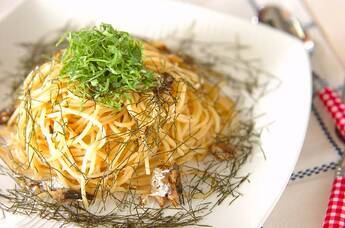 オイルサーディンのパスタ
