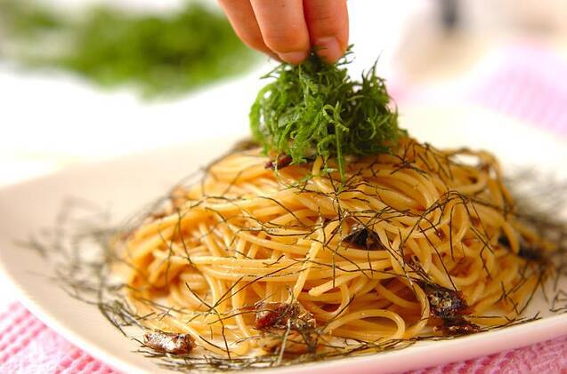 オイルサーディンのパスタの作り方の手順6