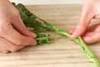 菊菜と大根のサラダの作り方の手順1