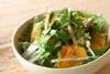 菊菜と大根のサラダの作り方の手順