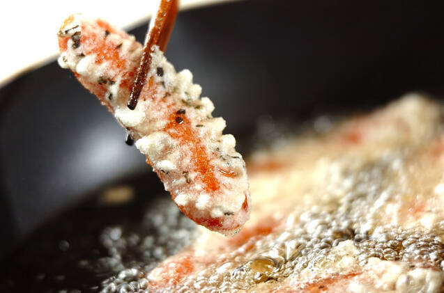 ソーセージのハーブ揚げの作り方の手順4