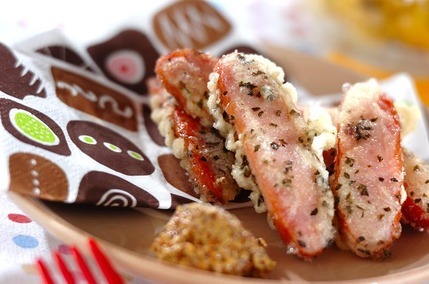 ソーセージのハーブ揚げ