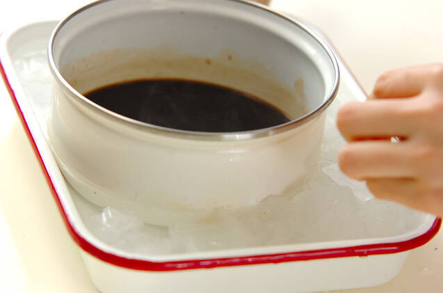 バニラアイスのせコーヒーゼリーの作り方の手順3