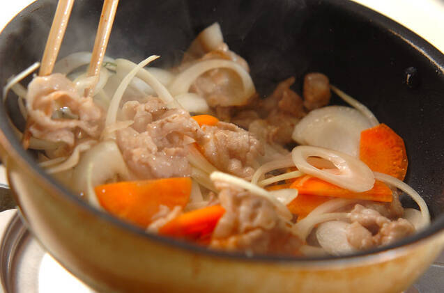 ちゃんぽん風素麺の作り方の手順6