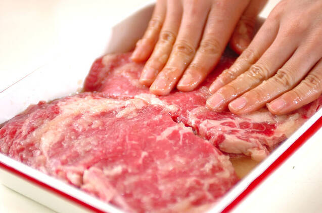 ガーリックステーキの作り方の手順2