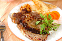 ガーリックステーキ