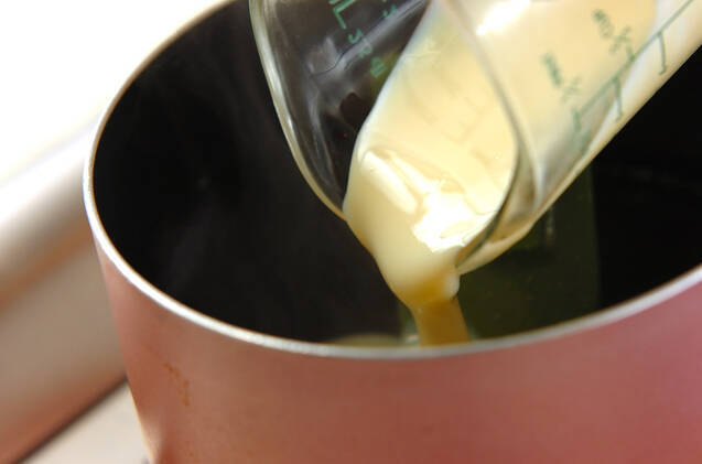 さっくりアンニン豆腐の作り方の手順4