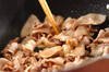豚肉とモヤシのガーリックしょうゆ炒めの作り方の手順6