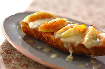 イチジクとゴルゴンゾーラのタルティーヌ