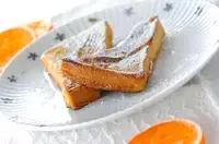オレンジ風味のフレンチトースト