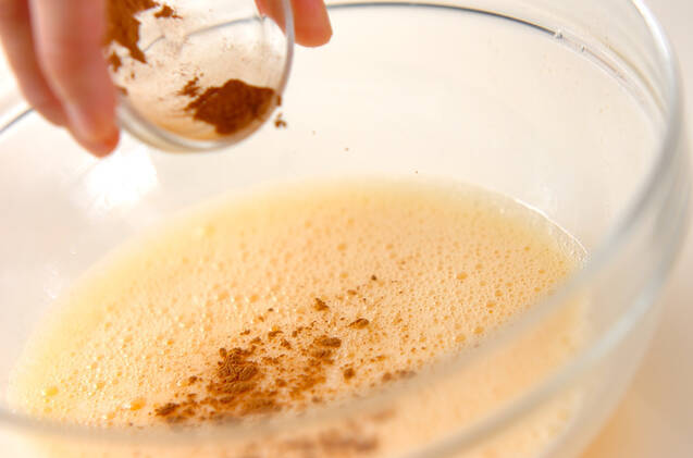 オレンジ風味のフレンチトーストの作り方の手順3