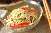 サッパリ素麺サラダ