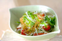 大根とリンゴのサラダ