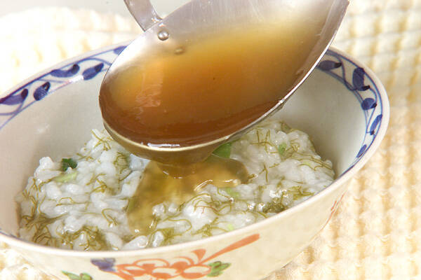 あんかけもずく粥の作り方の手順6