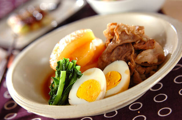 牛肉と大根の焼肉のタレ煮