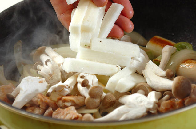 豚肉のオイスター炒め煮の作り方の手順9