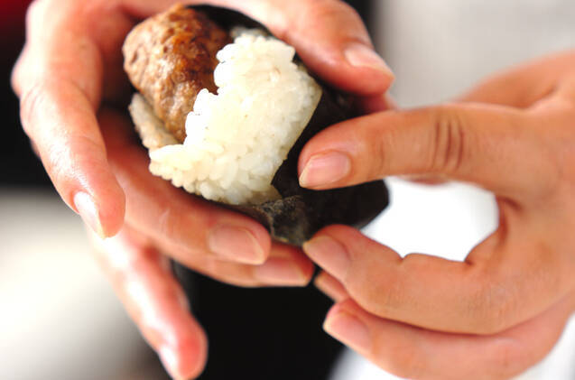 スマイルおにぎりの作り方の手順9