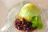 ユズ抹茶アイスクリーム