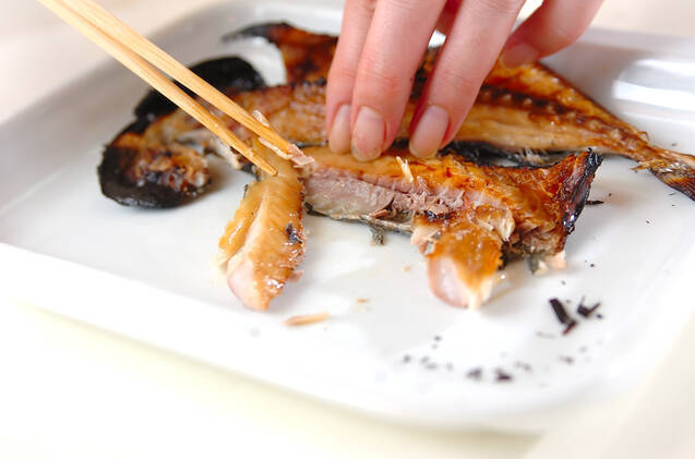 アジ干物雑穀米チャーハンの作り方の手順1