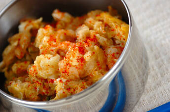 かき揚げの卵とじ