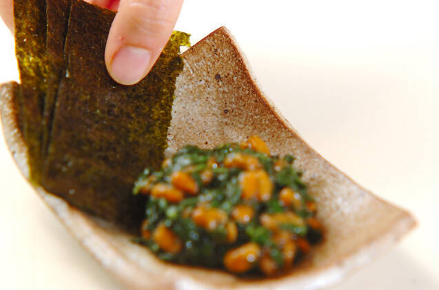 ネバネバモロヘイヤ納豆の作り方の手順4