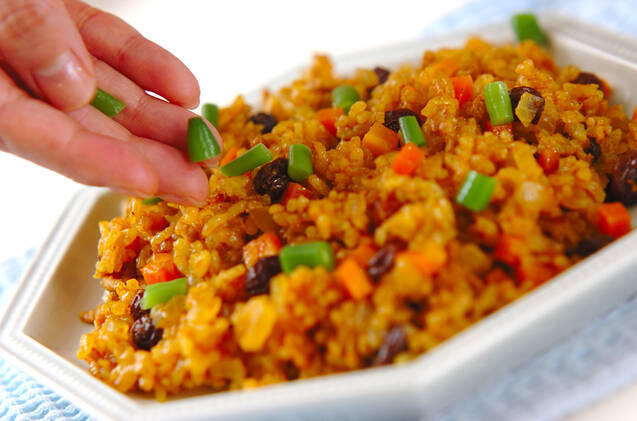 カレーピラフの作り方の手順7