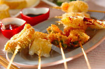おうちで本格！いろいろ串揚げ
