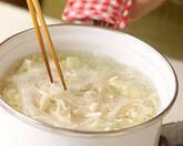 大根とカリフラワーのホワイトサラダの作り方2