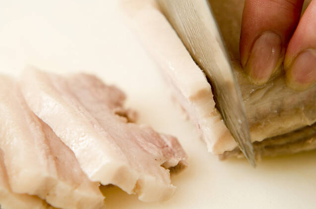 ゆで豚バラおろしのせの作り方の手順3