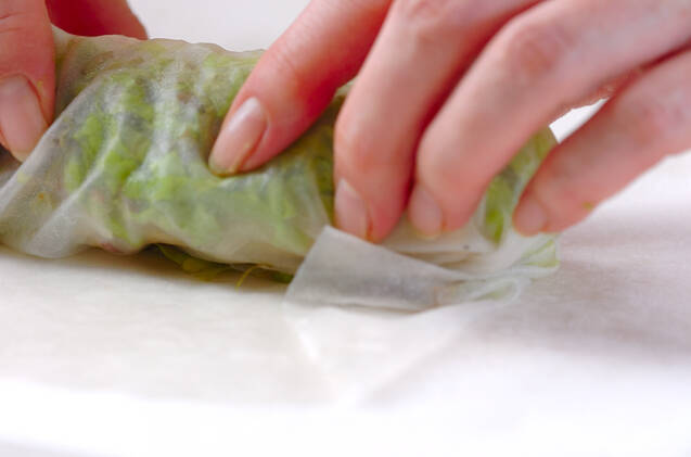 高野豆腐の生春巻きの作り方の手順10