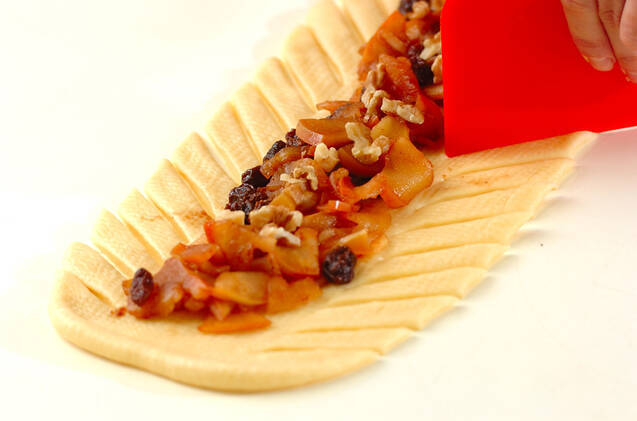 ハートのアップルリングの作り方の手順13